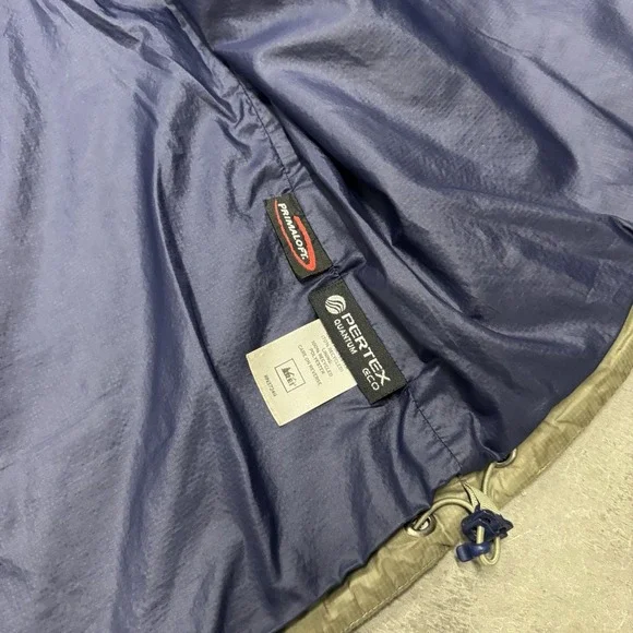 REI Pertex Quantum Primaloft Vest Men's Polyester Blue/Khaki Size‎  XL Outerwear - Picture 4 of 11